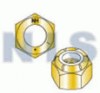 Nylon Insert Hex Locknut Grade 8 Zinc Yellow