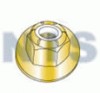Nylon Insert Flange Hex Locknut Grade 8 Zinc Yellow