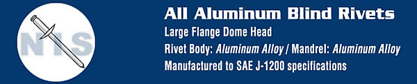 Large Flange Dome Head: Aluminum Body - Aluminum Mandrel 