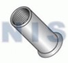 Small Head Threaded Insert Rivet Nut Aluminum Cleaned and Polished