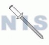 Aluminum Rivet With Aluminum Mandrel With White Eyelet