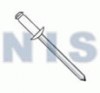 Steel Rivet With Steel Mandrel With White Eyelet