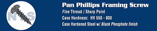 Phillips Pan Head