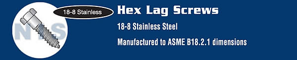Stainless Steel Lag Screws