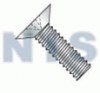 Phillips Flat 100 Degree Machine Screw Fully Threaded Zinc