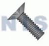 Phillips Flat 100 Degree Machine Screw Fully Threaded Zinc Black