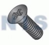 Phillips Flat Machine Screw Fully Threaded Black Oxide