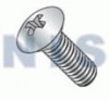 Phillips Oval Head Machine Screw Fully Threaded Zinc
