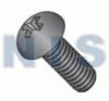 Phillips Round Machine Screw Fully Threaded Black Zinc