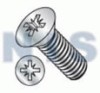 Pozi Drive Alternative Type 1A Recess Flat Machine Screw Fully Threaded Zinc