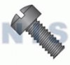 Slotted Fillister Head Machine Screw Fully Threaded Black Oxide