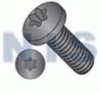 Torx Pan Machine Screw Fully Threaded Black Zinc
