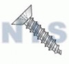 Phillips Flat Undercut Self Tapping Screw Type A Fully Threaded Zinc And Bake