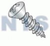 Phillips Oval Self Tapping Screw Type A Fully Threaded Zinc And Bake