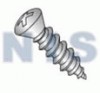 Phillips Oval Self Tapping Screw Type A Number Six Head Fully Thrd 18 8 Stain