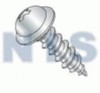 Phillips Round Washer Self Tapping Screw Type A Fully Threaded Zinc And Bake