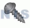 Phillips Round Washer Self Tapping Screw Type A Fully Threaded Black