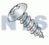 Phillips Truss Self Tapping Screw Type A Fully Threaded Zinc And Bake