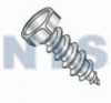 Unslotted Indented Hex Head Self Tapping Screw Type A Fully Threaded Zinc And Bake