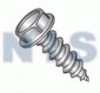 Unslotted Indented Hexwasher Self Tapping Screw Type A Full Thread 18 8 Stainless Steel