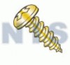 Phillips Pan Self Tapping Screw Type A B Fully Threaded Zinc Yellow and Bake