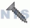Phillips Flat Undercut Self Tapping Screw Type A B Fully Threaded Black Oxide