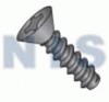 Phillips Flat Self Tapping Screw Type B Fully Threaded Black Oxide