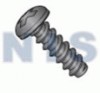 Phillips Pan Self Tapping Screw Type B Fully Threaded Black Zinc And Bake