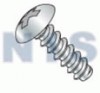 Phillips Truss Self Tapping Screw Type B Fully Threaded Zinc And Bake