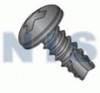 Phillips Pan Thread Cutting Screw Type 25 Fully Threaded Black Zinc and Bake