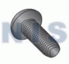 Phillips Pan Taptite Thread Rolling Screw Fully Threaded Black Oxide And Wax