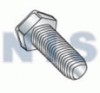 Unslotted Indented Hex Head Taptite Thread Roll Screw Full Thread Zinc Bake Wax