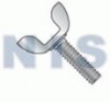 Stamped Steel Wing Screw Type D Zinc