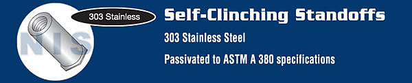 Self Clinching Standoffs