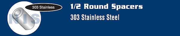 1/2 Stainless Steel Spacers