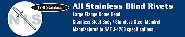 Large Flange Dome Head: Stainles Steel Body - Stainles Steel Mandrel 