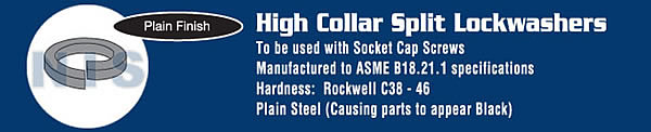 High Collar Split Lock Washer