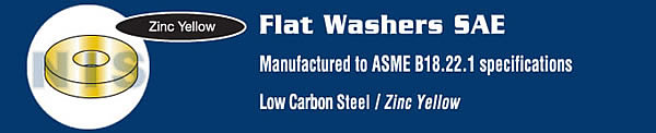 SAE Flat Washers
