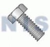 Unslotted Indented Hex Head Machine Screw Fully Threaded 18 8 Stainless Steel