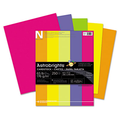 Neenah Paper Astrobrights&reg; Colored Card Stock