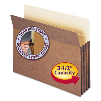 Smead&reg; Redrope Drop Front File Pockets