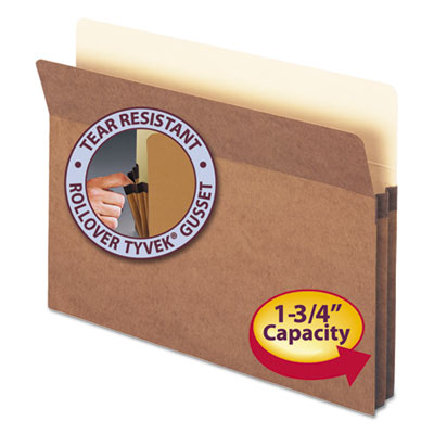 Smead&reg; Redrope Drop Front File Pockets