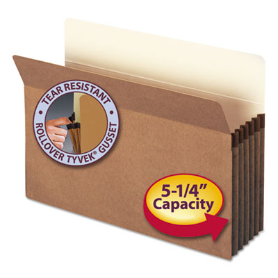 Smead&reg; Redrope Drop Front File Pockets