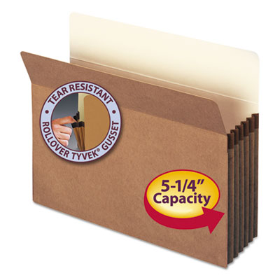 Smead&reg; Redrope Drop Front File Pockets