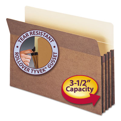 Smead&reg; Redrope Drop Front File Pockets