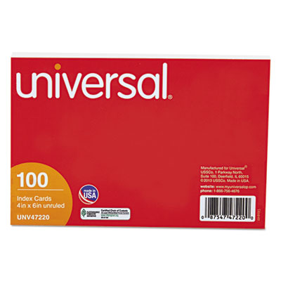 Universal&reg; Recycled Index Strong 2 Pt. Stock Cards