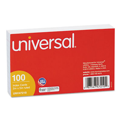 Universal&reg; Recycled Index Strong 2 Pt. Stock Cards