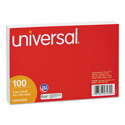Universal&reg; Recycled Index Strong 2 Pt. Stock Cards