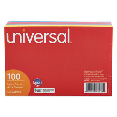 Universal&reg; Recycled Index Strong 2 Pt. Stock Cards