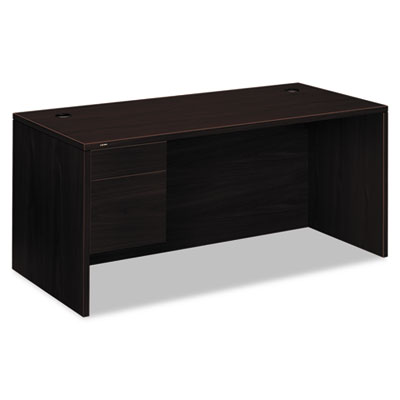 HON&reg; 10500 Series&trade; "L" Workstation Single Pedestal Desk
